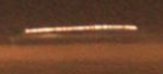 Detail of Rod UFO Accidentally Captured 08 10 2015