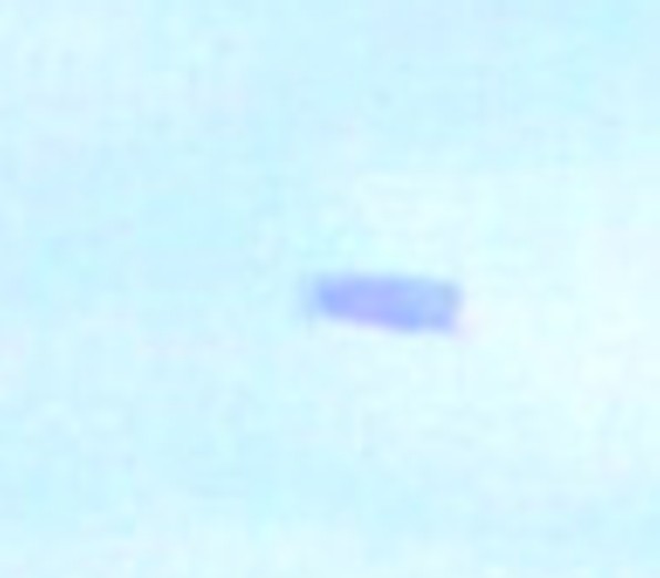 Culdrose, Cornwall, UK - UFO Image Enlarged Detail 21 12 2014
