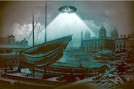 UFO Over Hull, UK - 1801