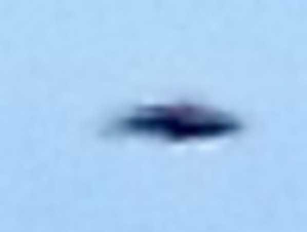 Enlargement of Mystery Object Over Bishops Cannings, Wilts, UK - 23 May 2015