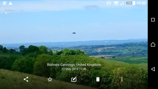 Mystery Object Over Bishops Cannings, Wilts UK - 23 May 2015